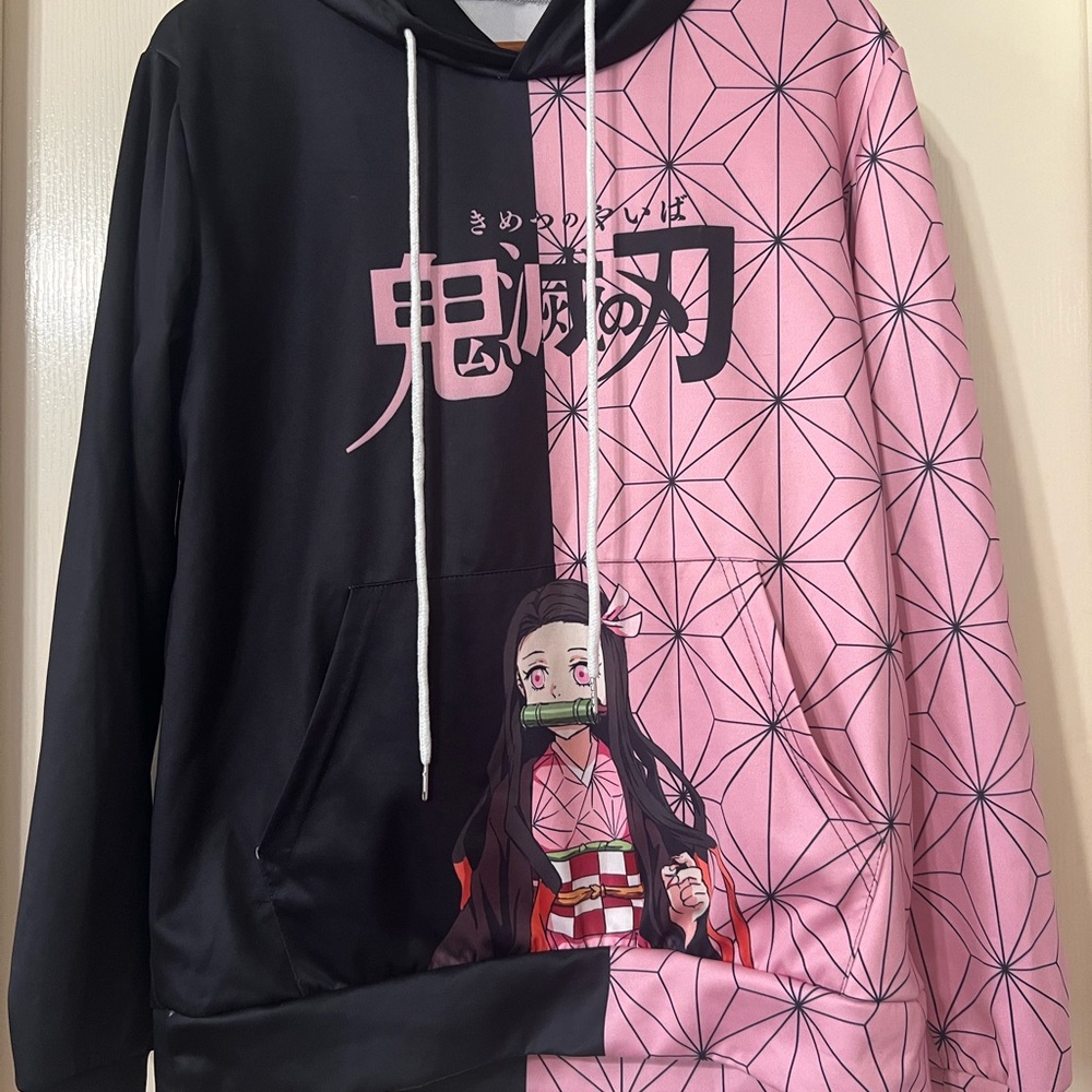 Demon Slayer Nezuko hoodie adult medium
